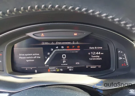 2020 Audi Sq8 Premium Plus Tfsi Quattro Tiptronic из США, поврежденный, VIN WA1AWAF13LD027175